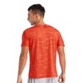 thumbnail image 2 of vastwit Sports Shirts for Men Short Sleeve Quick Dry Athletic T Shirt Gym Workout Fitness Camo Active Orange 5XL, 2 of 8