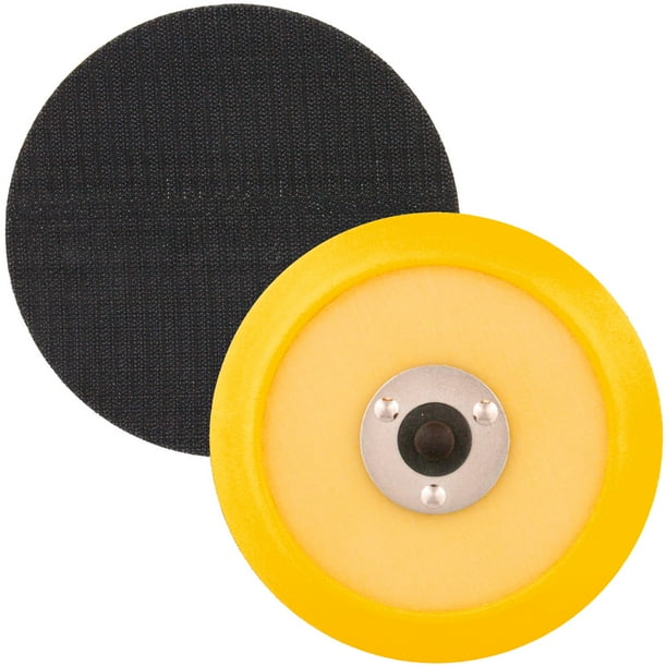 6" DA Polisher & Sander Pad Hook & Loop Face Random Orbital Backing