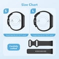 thumbnail image 3 of MYKOMI 2 Pack Waterproof Bands Compatible with Fitbit Charge 5 / Fitbit Charge 6 for Women Men, Classic Soft Sports Replacement Wristbands for Women Men, 3 of 6