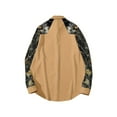 thumbnail image 2 of Men's Denim-Style Western Shirt Long Sleeve Button-Front with Chest Pockets and Camo Print Lightweight Soft Cotton Blend for Outdoor Casual and Weekend Streetwear All-Season, 2 of 5
