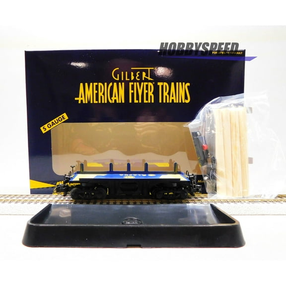 American Flyer ARR Alaska Railroad Operating Log Dump CAR S Gauge