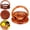 Brown, variant on ZOURIH Handmade Wood Carving Fruit Plate, Wooden Folding Fruit Plate, Creative Foldable Dried Fruit Basket Collapsible Bread Nuts Baskets, Gift Basket Fruit Bowl,Four Grid,Brown