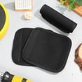 thumbnail image 1 of LITINKIMI 3pcs Barbell Pad Anti-Slip For Home Gym Equipment Black Polyester Grip Pads, 1 of 7