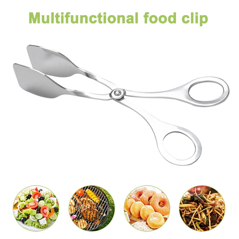 Alexsix Stainless Steel Serving Salad Tongs Scissor Buffet Party
