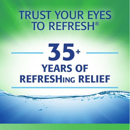 Refresh Tears Multi-Dose Preservative-Free Lubricant Eye Drops, 10 mL