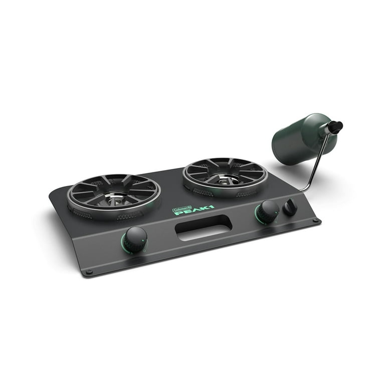 バーベキュー・調理用品 Coleman Peak1 Detachable Stove 445-700J Coleman PEAK1™ 2-Burner Camping Stove - Walmart.com
