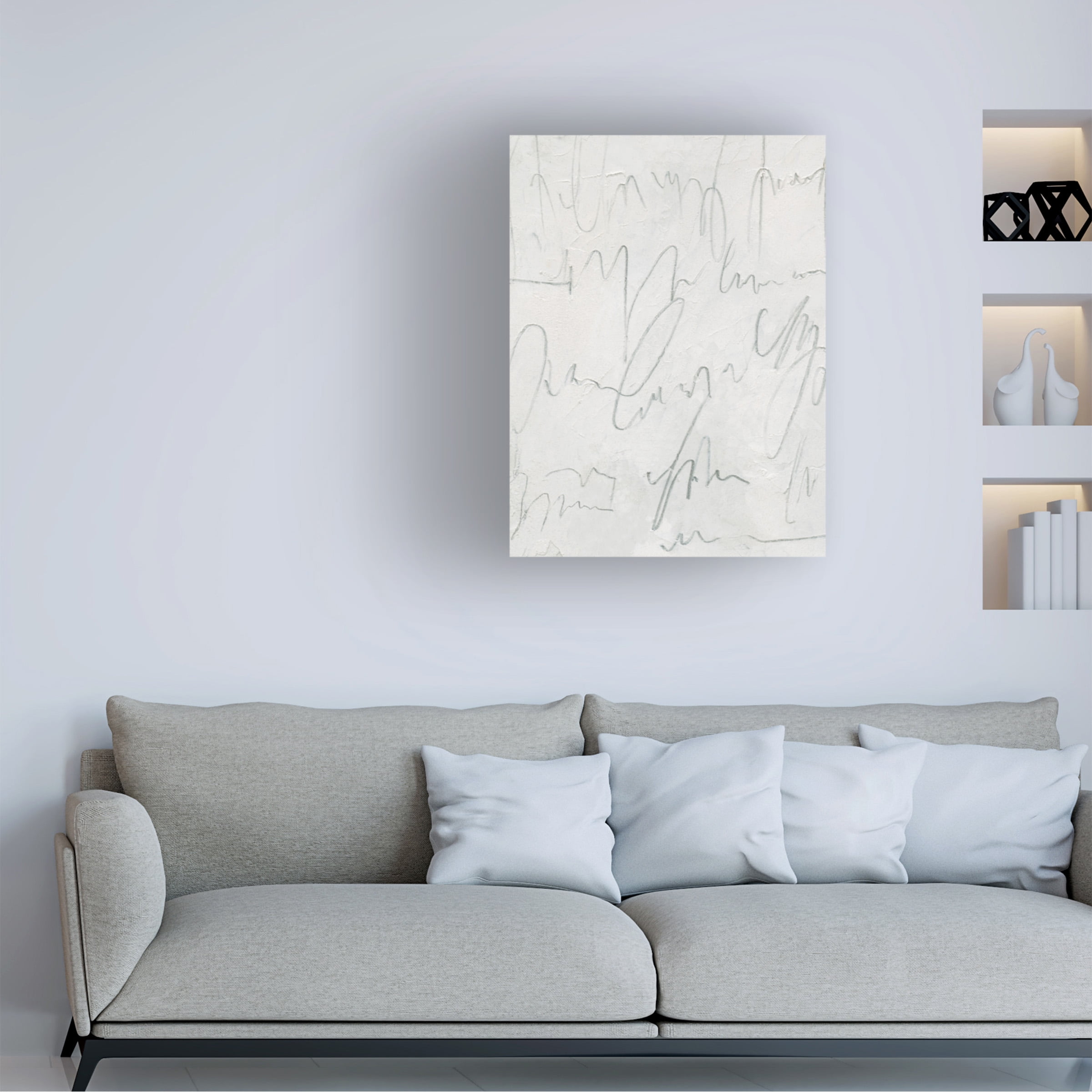 Emma Caroline 'Scrabble II' Canvas Art