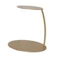 thumbnail image 4 of Luzkey Art Cake Stand Layered Cake Display Rack Iron 2 Tier Round Cake Stand Display Holder Dessert for Candies Buffet Cooking, 4 of 8