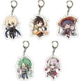 thumbnail image 4 of 8Pcs Genshin Impact Cute Game Acrylic Keychain Japanese Anime Cartoon Key Charm Rings… Genshin Impact -, 4 of 5