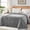 Gray, variant on Throw Blanket for Couch, Ultra Soft Cream White Throws for Travel Camping Sofa Bed, Lightweight Cozy Bed Blanket for All Seasons, Decor & Giftable Blanket for Women Men, 50x60 inch