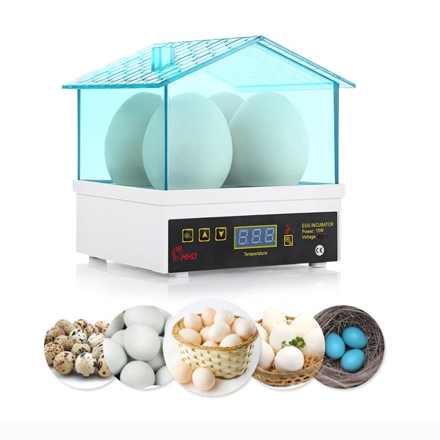 Control de humedad digital profesional YONGSHENG para incubar 4 huevos pato pájaro codorniz ganso pavo
