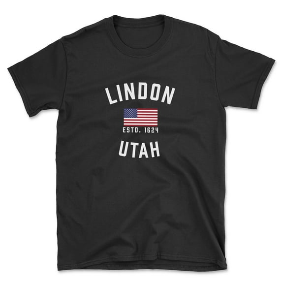 Lindon Utah Patriot Men's Cotton T-Shirt