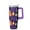 Purple, variant on 30oz Halloween Tumbler with Handle, Haunted Bat Skeleton | Print | Halloween Gifts for Family & Friends | with Lids and Straws | Stainless Steel Insulated | Travel Coffee Mug