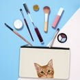 thumbnail image 5 of WIRESTER Set 2 of Canvas Cosmetic Bag, Makeup Bag, Cosmetic Pouch for Women - Tuxedo Orange Tabby Cats, 5 of 7