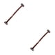 thumbnail image 1 of Seitruly Bandas de ajuste para estiramiento de la piel con flacidez facial, correas para eliminar arrugas, horquillas transpirables Marrón de banda única 2piezas, 1 of 6