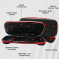 thumbnail image 7 of YUOY Carrying Case for Nintendo Switch 2 (2025)，Travel Bag for Nintendo Switch 2 Accessories with 2 HD Screen Protectors, Black, 7 of 7