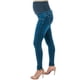 thumbnail image 3 of PANTALON DE MEZCLILLA MATERNIDAD ALMACENES MARIO 3001 AZUL MARINO C/PARCHE ALTO, 3 of 3