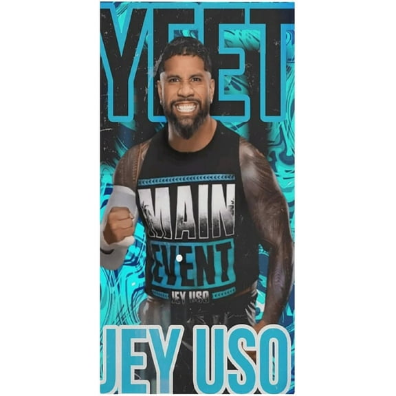 Jey USO Merch Beach Towel Microfiber Bath Towels Oversized Towels Quick Dry Pool Beach Essentials 61.4 X 30.3 Inch