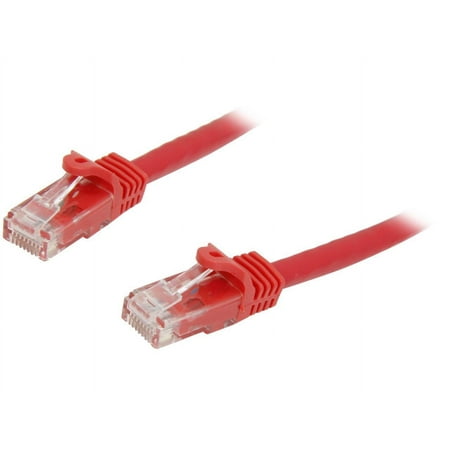 UPC: 0065030838283 | StarTech.com N6PATCH7RD 7 ft. Cat 6 Red Snagless Cat6 UTP Patch Cable – ETL Verified