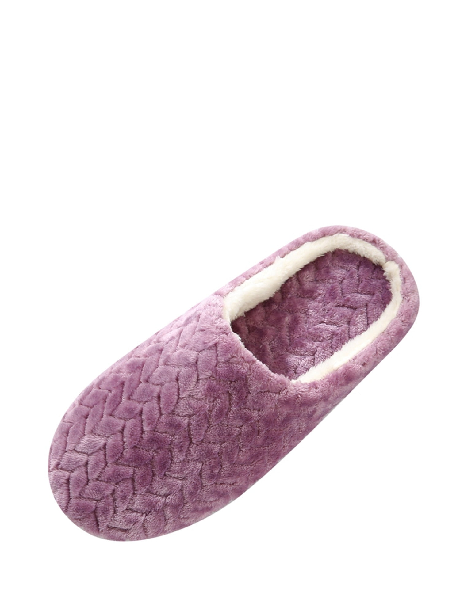 dark purple slippers