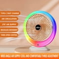 thumbnail image 7 of XGFHYJEH Desk Fan, Box Fan, Small Fan, Box Fans for Home, Desk Fans under $15.00, Small Box Fan, Portable Personal Quiet Electric Fan for Home, Plastic, 7 of 7