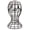 Three Piece Gray, variant on Portable Wigs Display Rack Wigs Stand Plastic Head Shaped Designs Enhancing Stability and Support for Home or Salons Use