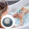 thumbnail image 2 of Unique Bargains 1 Pc Flower Bath Shower Loofah Sponge Body Puffs for Bathroom Gray Black, 2 of 7