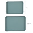 thumbnail image 7 of Travelwant Plastic Dinner Plate, Dinner Plate, Rectangular Party Plate, Picnic Plate, Microwave Dishwasher Safe Plates, Suitable For Daily Use At Home, Unbreakable, Dishwasher-Cleanable, 7 of 7