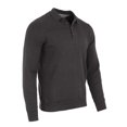 thumbnail image 2 of ZIMEGO Men's Casual Polo Sweater - Long Sleeve Pullover Button Knit Shirt, 2 of 6