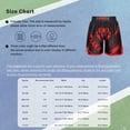 thumbnail image 7 of Manyakai Kids Boys Fashion Printed Boxer Shorts Boxing Kickboxing Shorts Gym Training Hot Short Pants Type J 3XL/140, 7 of 7
