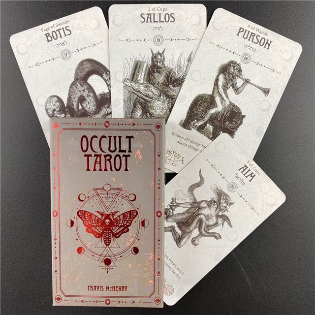 Juego de cartas de oráculo Spirits Of The Animals, juego completo de cartas de Tarot en inglés para fiesta, juego de mesa familiar Fivean unisex