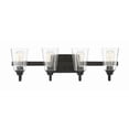 thumbnail image 2 of 41904-ESP-CS Craftmade Lighting Grace 4 Light Transitional/Modern & Contemporary Bath Vanity - 27.5 inches wide by 8 inches high-Espresso Finish-Clear, 2 of 7