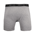 thumbnail image 2 of Kenneth Cole Men's New York 1 Pack Black Band Dark HTH Grey Boxer Brief (S02), 2 of 6