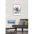 thumbnail image 2 of NFL Indianapolis Colts - Drip Helmet 20 Wall Poster, 14.725" x 22.375", Framed, 2 of 3