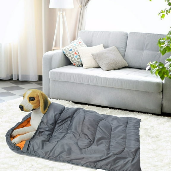 Dog Waterproof Durable Thick Dog Sleeping Bag Pet Bed Outdoor Warm Dog House Mat Portable Design Material Multifunctional Suitable For Travel And Outdoor Activities