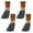 Brown, variant on Dog Cat Boots Shoes Socks Rain Snow Dog Booties Anti-Slip Dog Sock Shoes for Small Medium Large Breeds