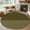 Green, variant on Round Area Rugs Collection 3 Ft, Olive Green Striped Non-Slip Residential Carpet, Vintage Stripes Ombre Indoor Crawling Mats Doormat Runner Rugs Play Mat forBedroom
