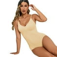 thumbnail image 1 of Women Waist Trainer Slim Body Shaper One-piece Deep V Neck Bodysuit Tummy Control Closet, 1 of 10