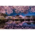 thumbnail image 1 of Rompecabezas Ingoood Tranquil Series con forma de cerezo en flor, 1000 unidades, 1 of 9