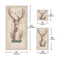 thumbnail image 3 of Three-Piece Towel Set Face Towel Towel Set Hand Towel Bath Towel Cotton Bath Towels Bath Towel Sets Hand Bath Towels Cute Deer, 3 of 8