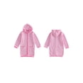 thumbnail image 2 of BemeyourBBs Kids Toddler Baby Girl Boy Terry Swim Cover Up Summer Beach Towel Swimsuit Coverups Baby Poncho For Kids Zip Up Long Sleeve Striped Hooded Bathing Suit Cover Up One Piece Swimsuits, 2 of 9