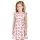 thumbnail image 1 of Balery Kawaii Pigs Camisón de princesa para niñas, pijama de algodón con mangas abullonadas, suave y bonito.-XX-Large, 1 of 6