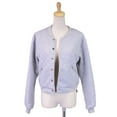 thumbnail image 5 of Sans Souci Pillow Quilt Long Sleeved Fully Lined Button Up Cropped Jacket, 5 of 5