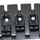 thumbnail image 3 of de puente de bajo eléctrico de negro con llave de torllos 3,34 x shamjiam Puente de silla de montar de 4 cuerdas, 3 of 9