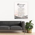 thumbnail image 4 of Koyal Wholesale Marriage Prayer Canvas Wall Art Decor, Neutral Watercolor Mountain Design, Wedding Registry Ideas, 4 of 5