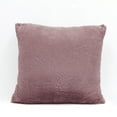 thumbnail image 4 of Home Soft Things Faux Fur Throw Pillow Cover 4 Piece Set-Lilas - 20" x 20", 4 of 9