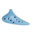 thumbnail image 3 of Soidarity Ocarina de 12 agujeros, tono C, flauta de plástico ABS, Ocarina nacional para amantes de la música y viento para principiantes Accesorios para instrumentos musicales, 3 of 6