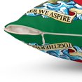 thumbnail image 3 of Trinidad And Tobago Square Pillow Green, 3 of 7