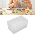 thumbnail image 4 of 30 Grid Jewelry Box, Safe Transparent Jewelry Box Professional Organizer  For Women For Home, 4 of 8