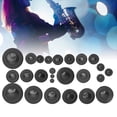 thumbnail image 4 of Alto Saxophone Pad, ABS Real Sheepskin Simple Structure Wind Instrument Repair Parts Saxophone Pad Wear Resistant  For Studio For Small Apartment Black, 4 of 8